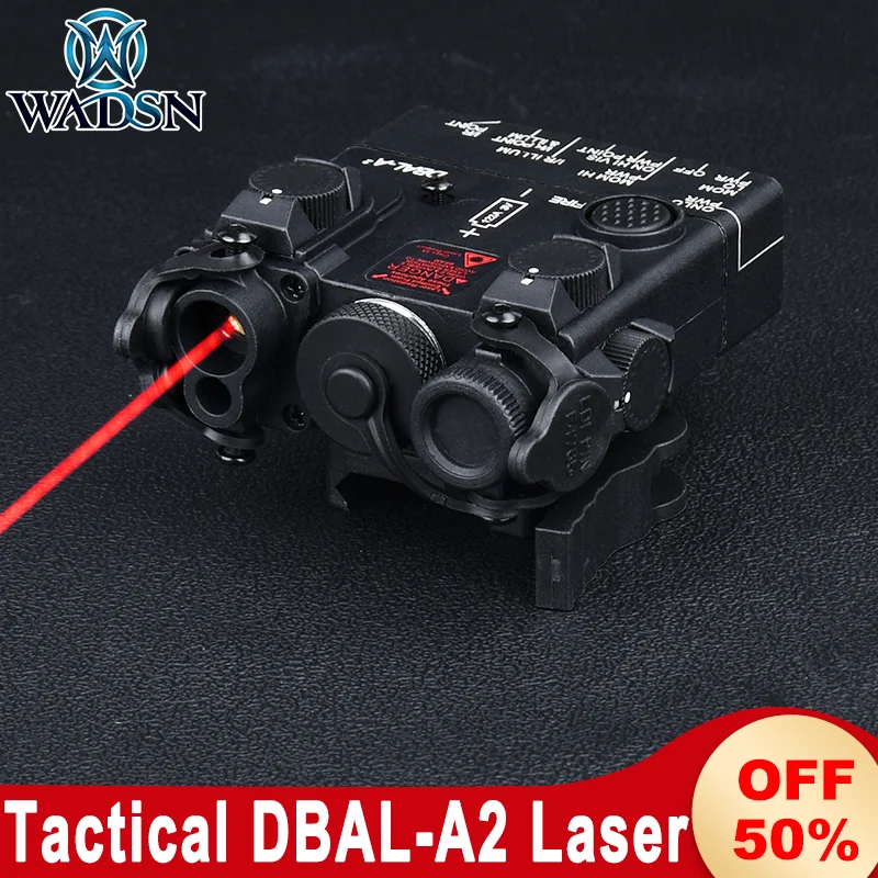 

Tactical Airsoft DBAL-A2 Dummy Model Red Green Dot Aimming Only Laser NO White Light Fit 20MM Rail Hunting Airsoft Accessories