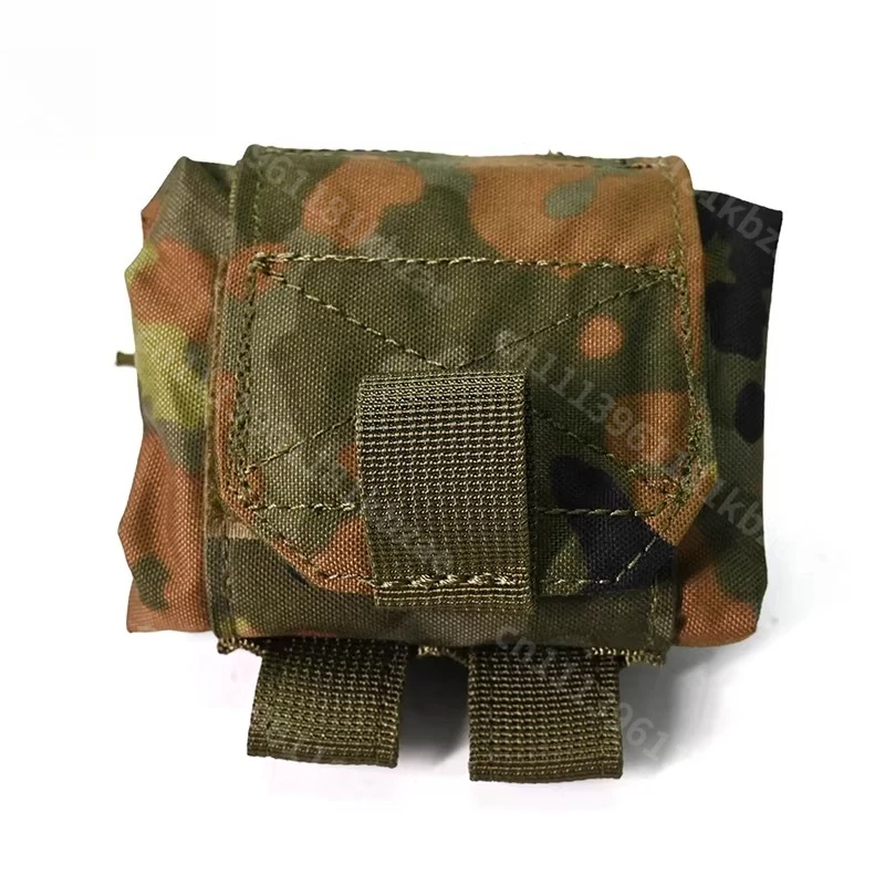 Wild Survival Mehrzweck-Tasche Flecktarn Camo Taktische Recycling-Tasche MOLLE Utility-Aufbewahrungstasche für EDC Outdoor-Aufbewahrungstasche
