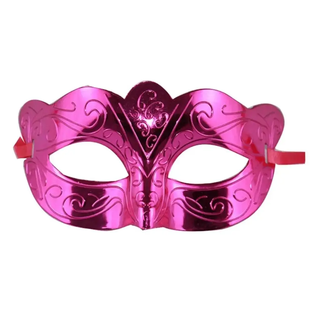 Einfache Halbe Gesicht Wasser Welligkeit Maske Party Cosplay Requisiten Kunststoff Maskerade Maske Prom Party Liefert Karneval Kostüm Requisiten Männer