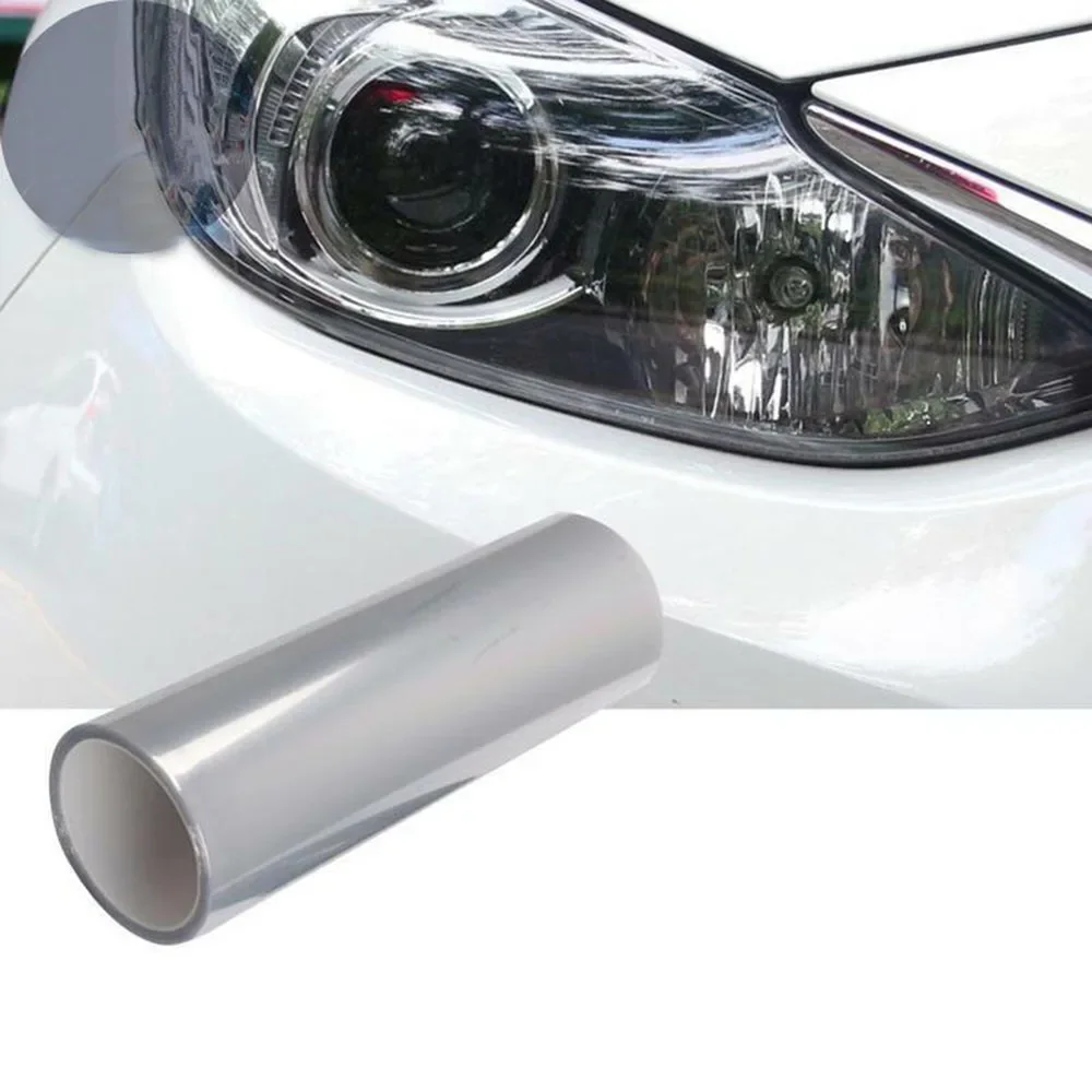 60*30 CM Glossy 3-Layer Car Headlight Lamp Protector Film Sticker High Quality Vinyl Material Anti-scratch