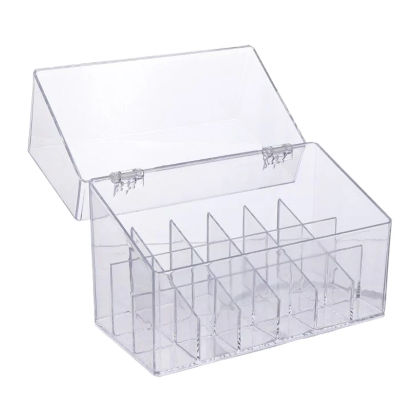 

18-луночная коробка для галстука для зубной лигатуры, акриловая ортодонтическая лигатура, держатель для галстука, стоматологические принадлежности