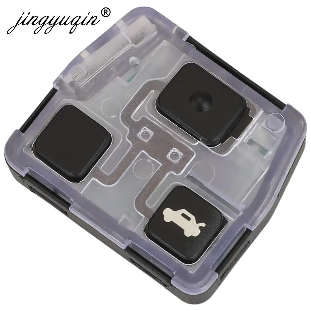 jingyuqin P/N: 89071-05010 TOY47 Remote Car Key Fob 433MHz 4C Chip for Toyota Yaris ( 2005 - 2008 ) Avensis ( 1998 - 2008 )