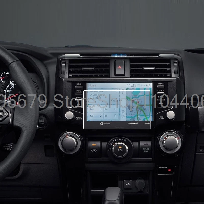 

Защитная пленка из закаленного стекла для Toyota 4Runner 2020 2021 2022 2023 8-дюймовый навигационный сенсорный экран, защитные аксессуары