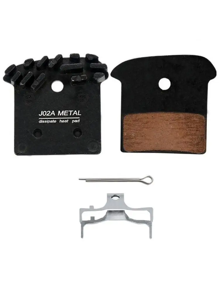 AliExpress TOOPRE 1 Set J02A Bicycle Disc Brake Heat Dissipation To Make Sheet Metal Wear-resistant Road Brake Pads Parts
