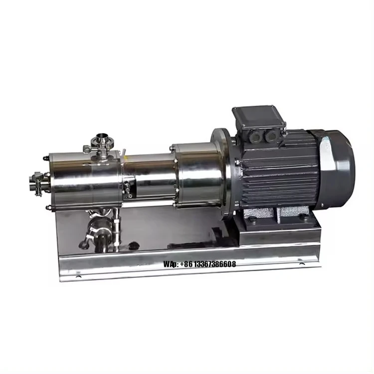 

Small Scale High Shear Industrial Mixer In-Line Homogenizer Dispersion Emulsification Pump for Mixing Equipment
