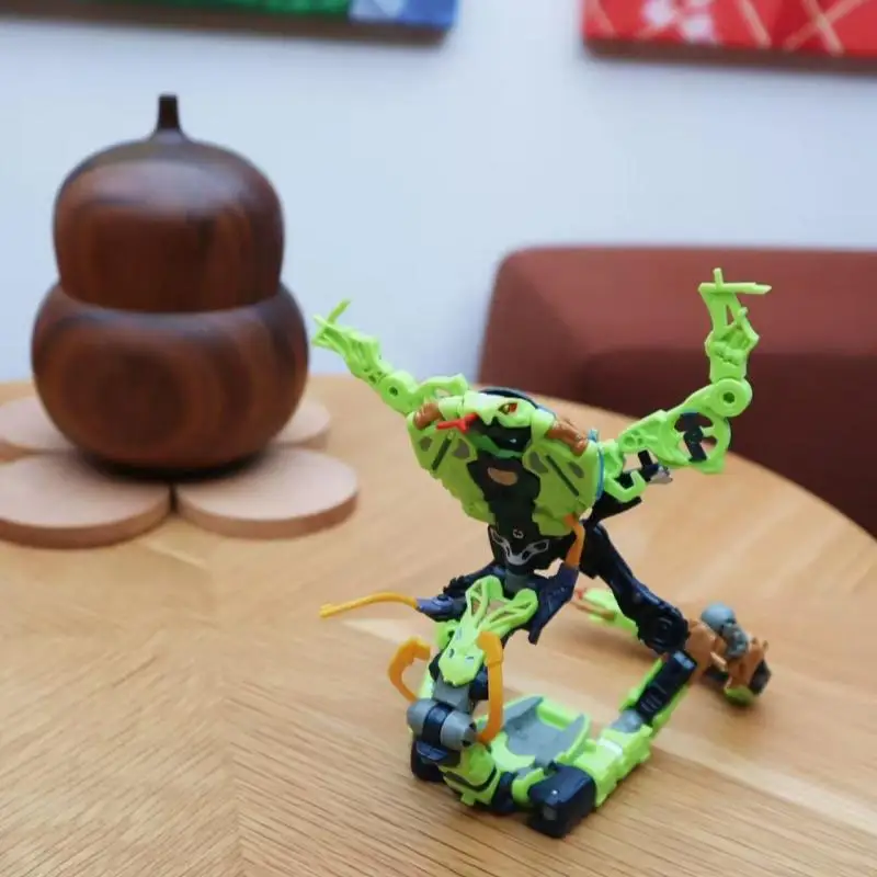 

52toys Beast Box Series Mountain Wind Snake Transforming Фигурка-Настольная Коллекционная игрушка-модель для подарка на день рождения и Рождество