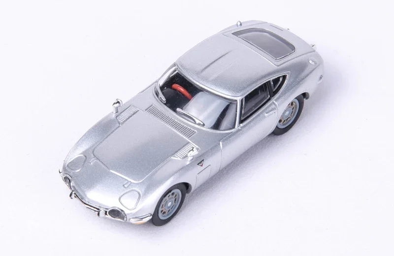 GT carro modelo injeção e veículos de brinquedo, alta simulação, brinquedos modelo de coleção, presente, clássico 2000, 1:87