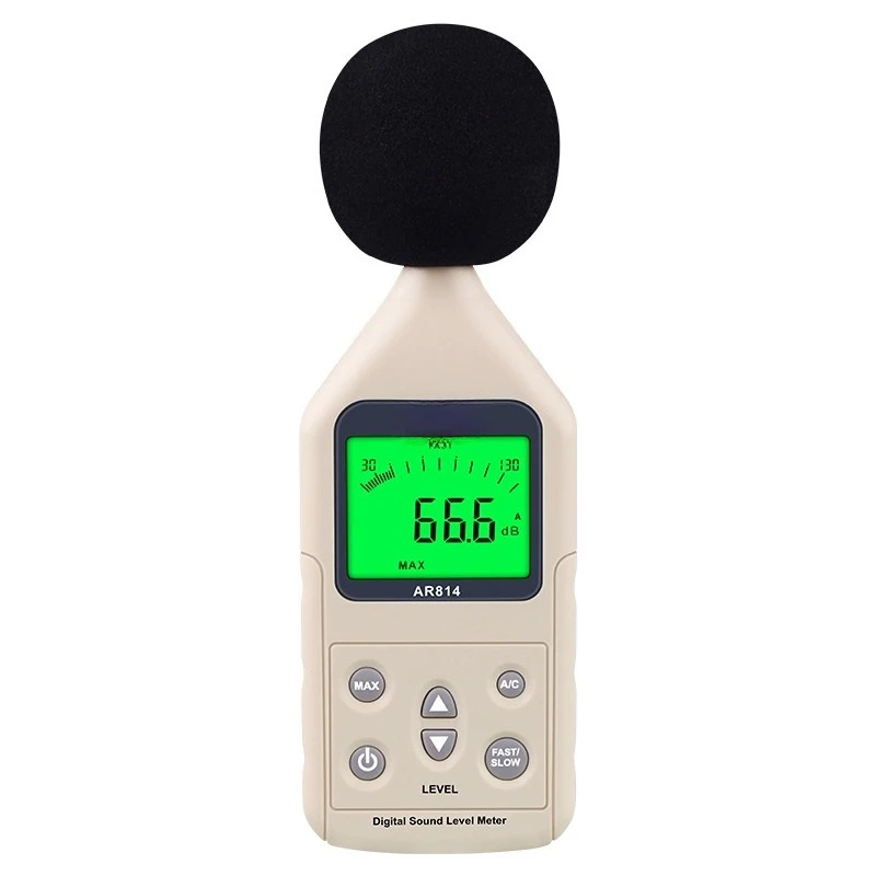 

AR814 Noise Tester Household Indoor Sound Test High Precision Decibel Detector Sound Level Meter