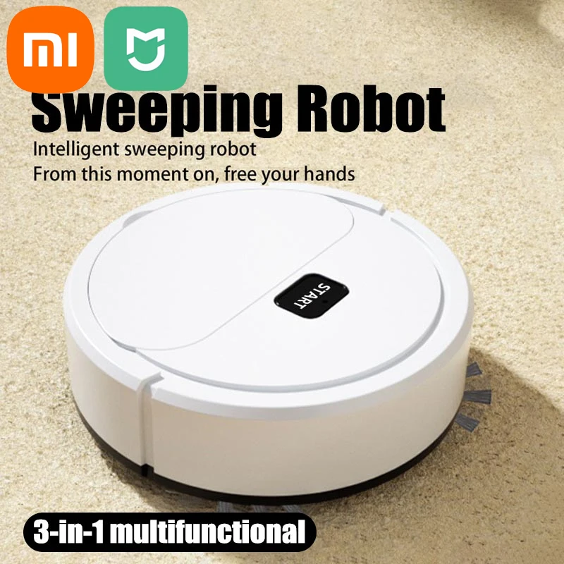 Xiaomi MIJIA Fully Automatic Sweeping Robot 3 In1 Sweep Vacuum Cleaner Mopping The Floor Home Smart RC Intelligent Sweeper 