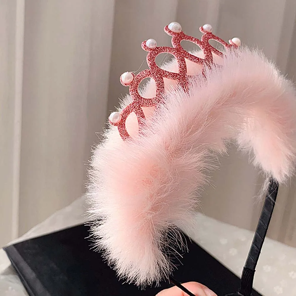 

Lovely Festival Gift Girls Crown Birthday Headwear Hair Hoop Hair Band Headband