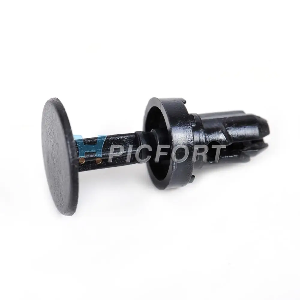 CITALL 10pcs Black Nylon Fender Cowl Panel Push-Type Retainer Rivet Clips 91508-SR3-000 For Honda Civic CR-V Odyssey Legend