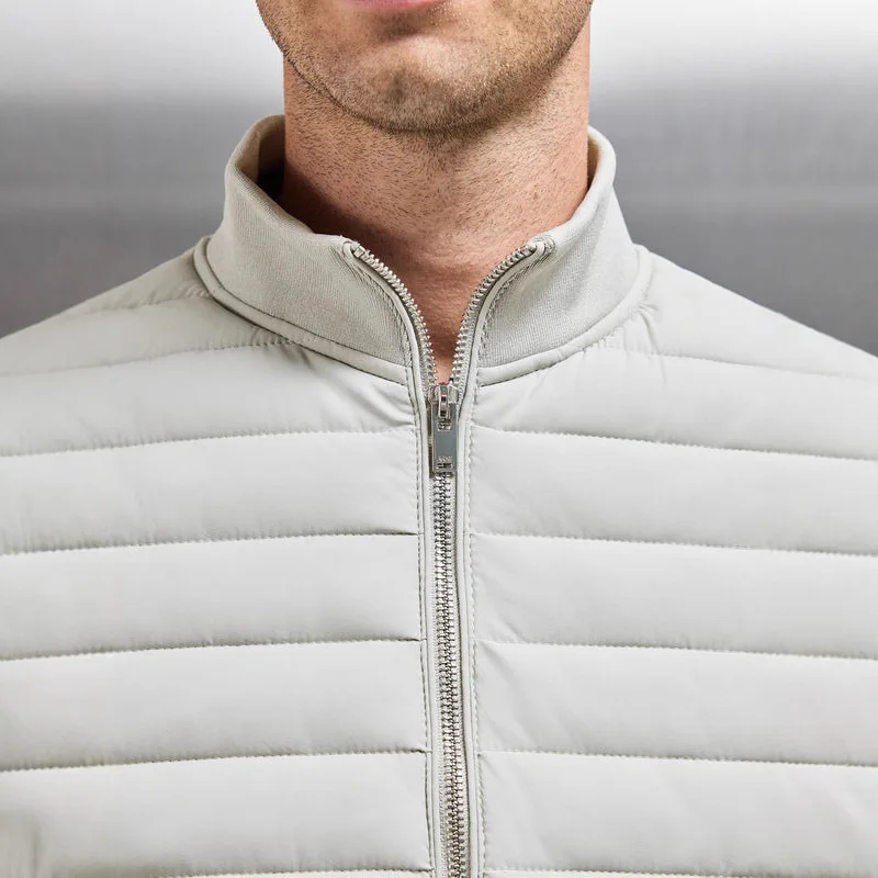 Autumn Winter Men's White Duck Down Vest Casual Lightweight Down Warm Solid Sleeveless Jacket Men Stand Collar Zipper Waistcoat