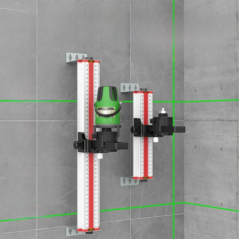 Imagem -02 - Suporte Universal de Montagem em Parede a Laser Ajustável Multifuncional Suporte para Suporte Rotativo de Nivelamento a Laser