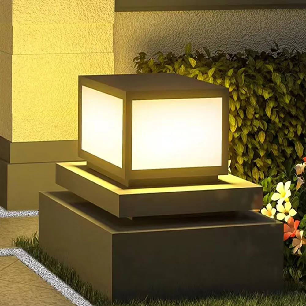 

Solar-powered garden lights for outdoor use, designed to be waterproof and suitable for use in gardens, around villas, and at th