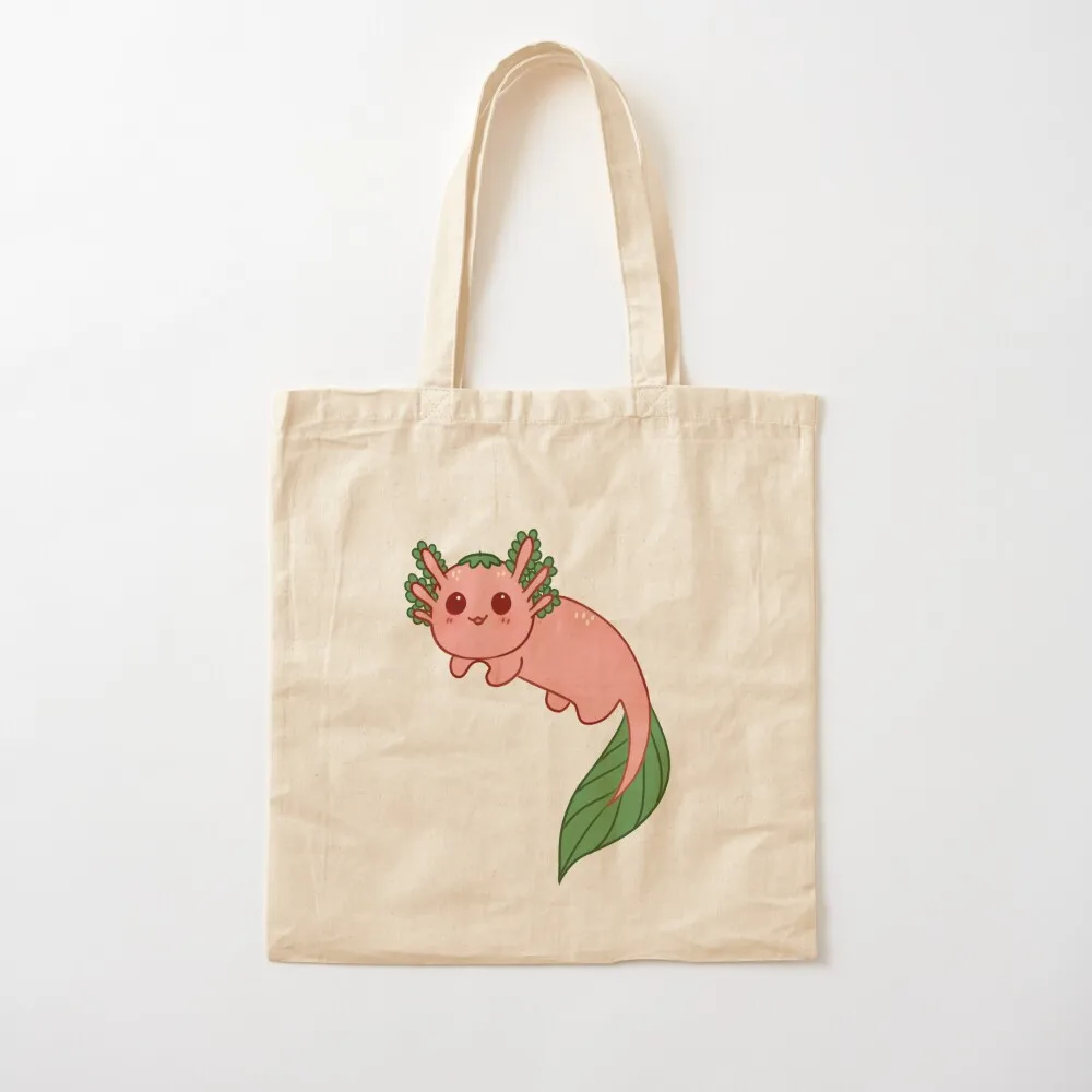 الفراولة axolotl حمل حقيبة صديقة للبيئة حقائب اليد حمل حقيبة المرأة شخصية حمل حقيبة