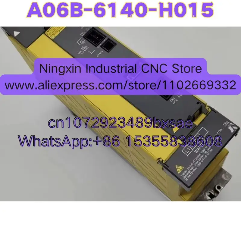 

Latest Quotation Used FANUC A06B-6140-H015 A06B 6140 H015 Servo Amplifier Tested OK