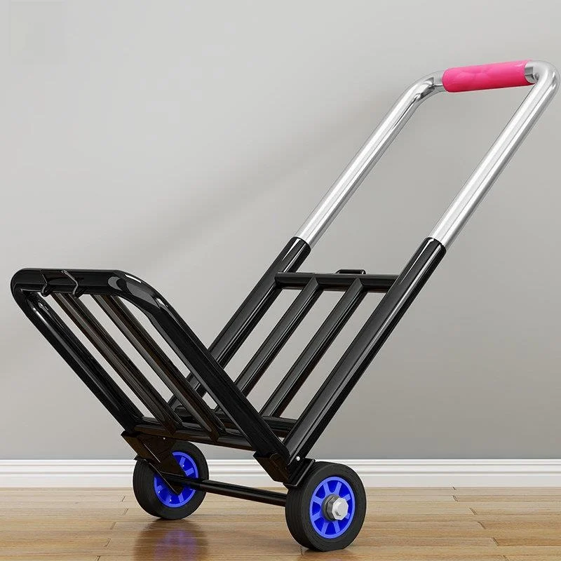 portable-hand-pulled-shopping-cart-stacking-hand-push-buying-goods-vegetable-carrying-miniature-pull-cart-stainless-steel