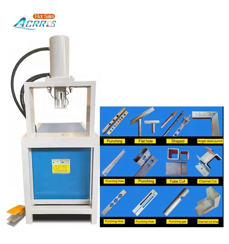 Máquina de entalhe de tubos hidráulicos com função automática de venda quente