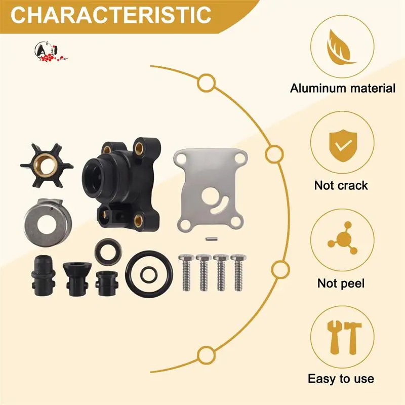 

A10E-Impeller Pump 9.9Hp And 15Hp Repair Kit For Evinrude / Johnson 394711 0394711