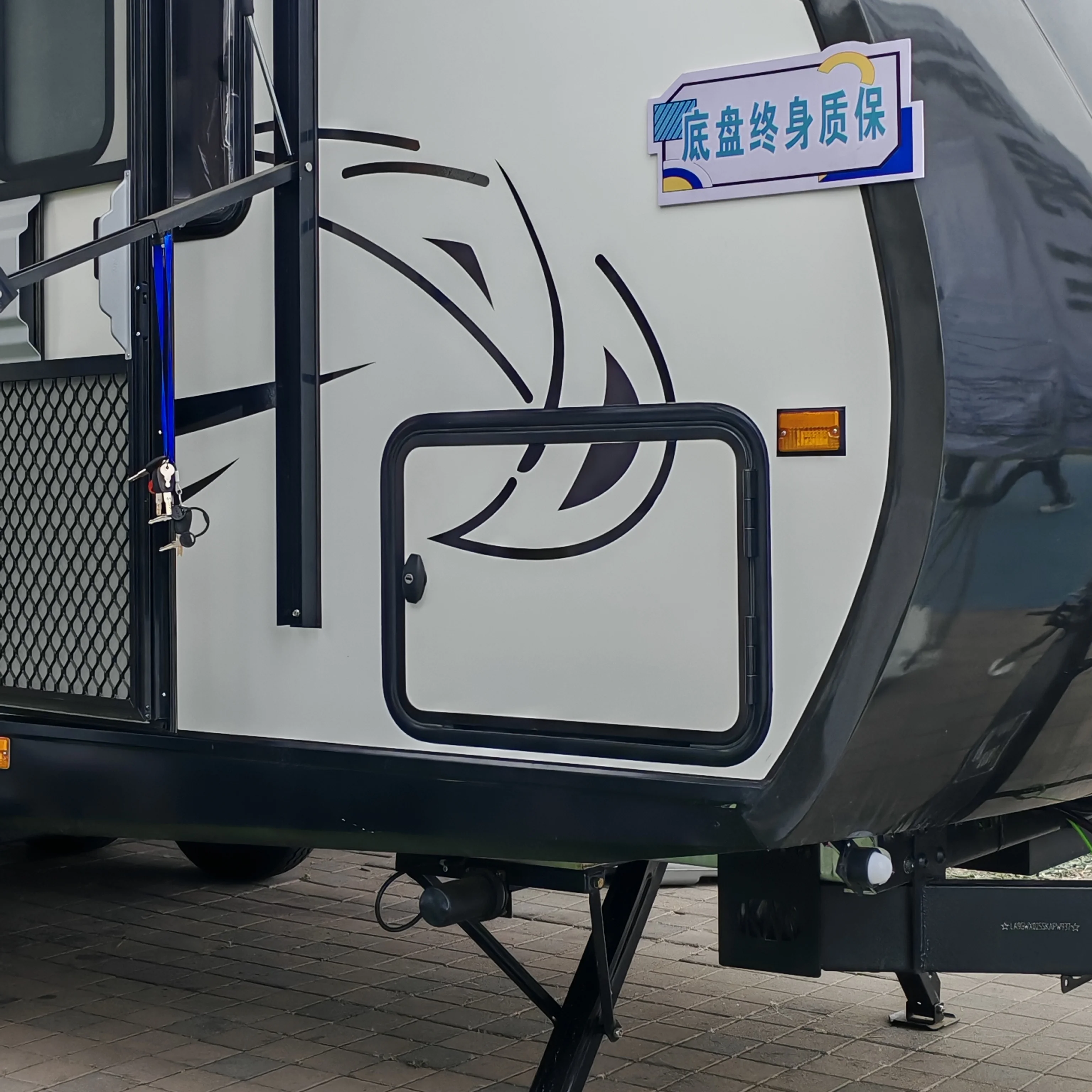 Strong Aluminum Profile 500x700mm RV Access Door Custom Caravan Trailer Camper Utility Car Motorhome Compartment Storage Doors