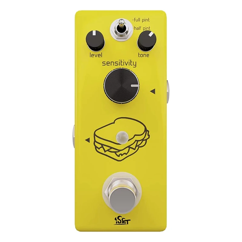 

ISET Compressor Guitar Pedal Sandwich Comp For Electric Guitar Bass True Bypass