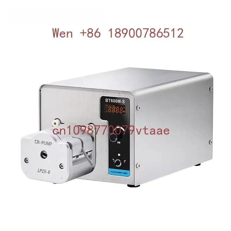 CHONRY BT600M-S Stainless Steel Chemical Peristaltic Pump High Speed Liquid Transfer Manufacturers