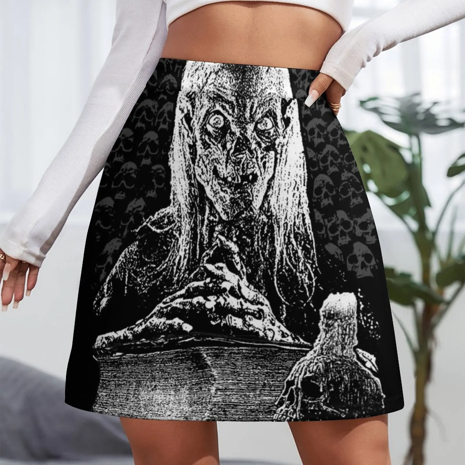 Keeper of the Crypt Mini Skirt Female clothing women's summer clothing 2025 Mini Skirt