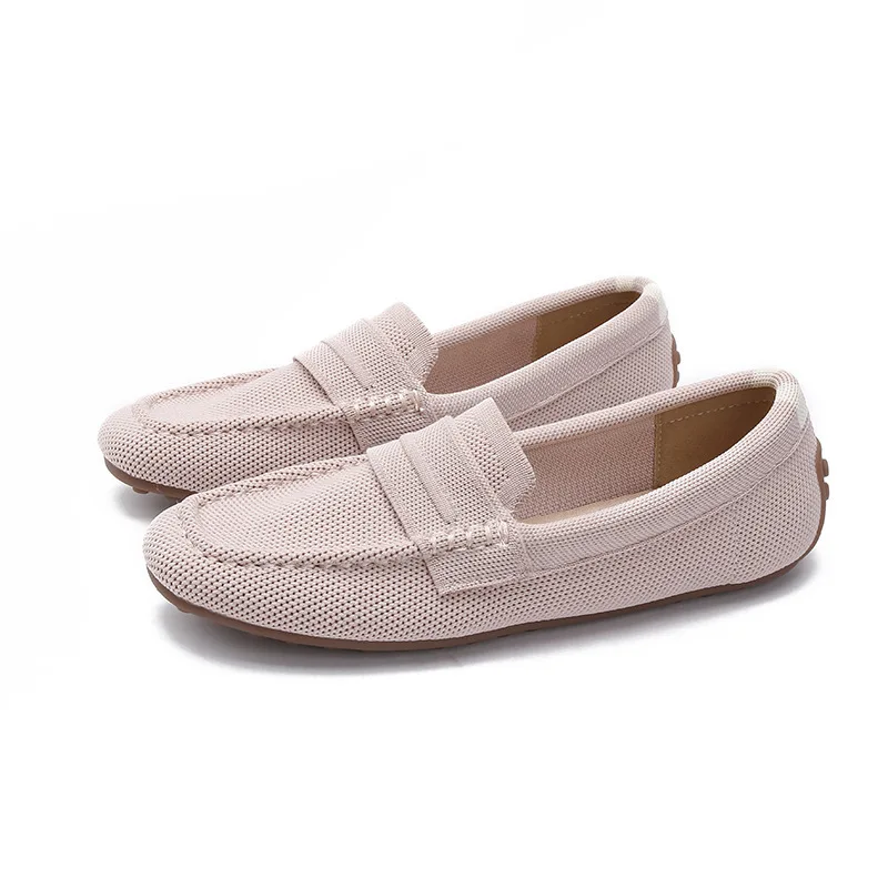 Loafers Women Summer New 's Mokasin Shoes Flat Loafers  Slip-on Flat Shoes Runway Formal Business Walk Shoes view 3