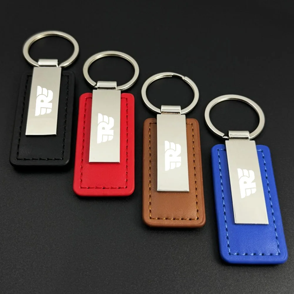 Zinc Alloy PU Leather Keychain For Royal Enfield Bullet/Meteor/Classic 350 500 Interceptor 650 Continental GT 535 Himalayan 411