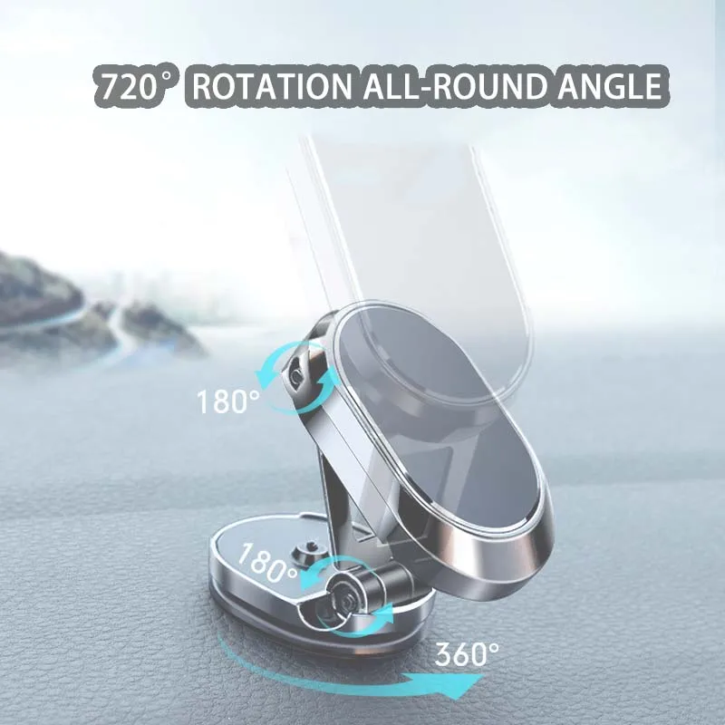 Metal Magnetic attraction Car Phone Mount Holder GPS Holder BYD DOLPHIN ATTO 3 HAN EV TANG YUAN PLUS SONG TAN KING DM-I SHARP U8