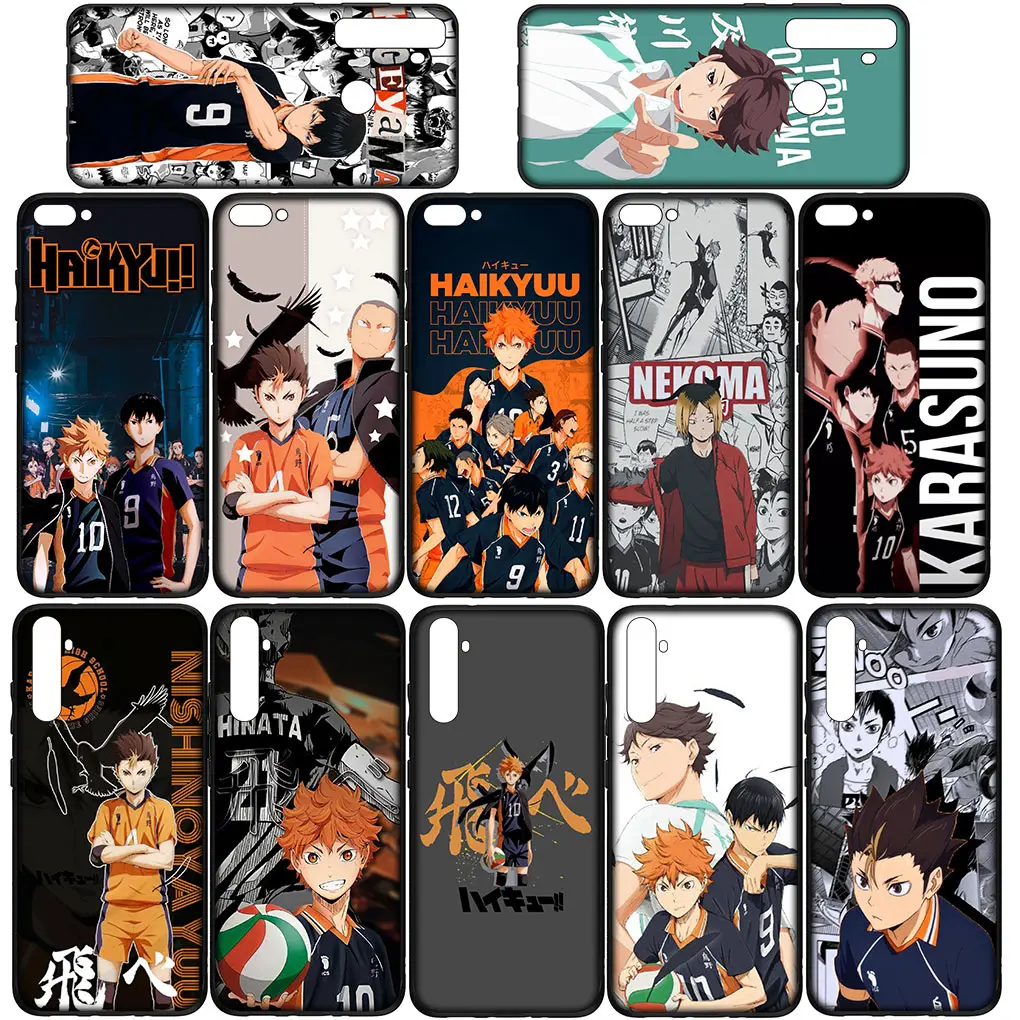 Toru Oikawa Haikyuu Shoyo Hinata Phone Cover Case for Xiaomi Poco X3 NFC X4 M2 M3 M4 Pro M5 F3 X2 C40 GT Soft Casing