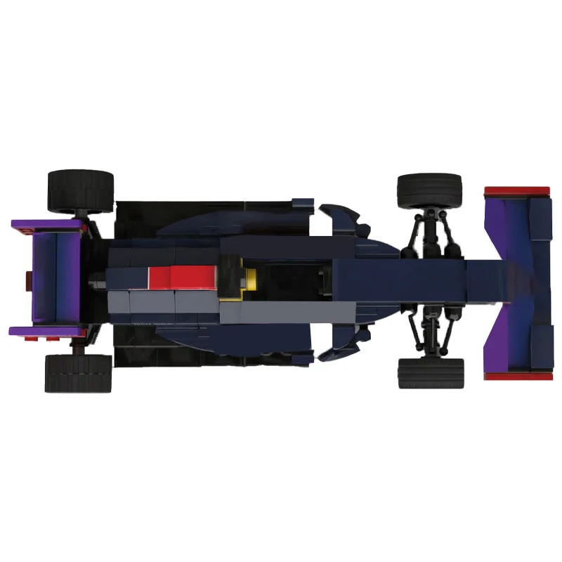 251 PCS Supercar Red B9 MOC Customize Modular Building Block Creative Design Educational Learning Toy DIY Boys Toy Birthday Gift