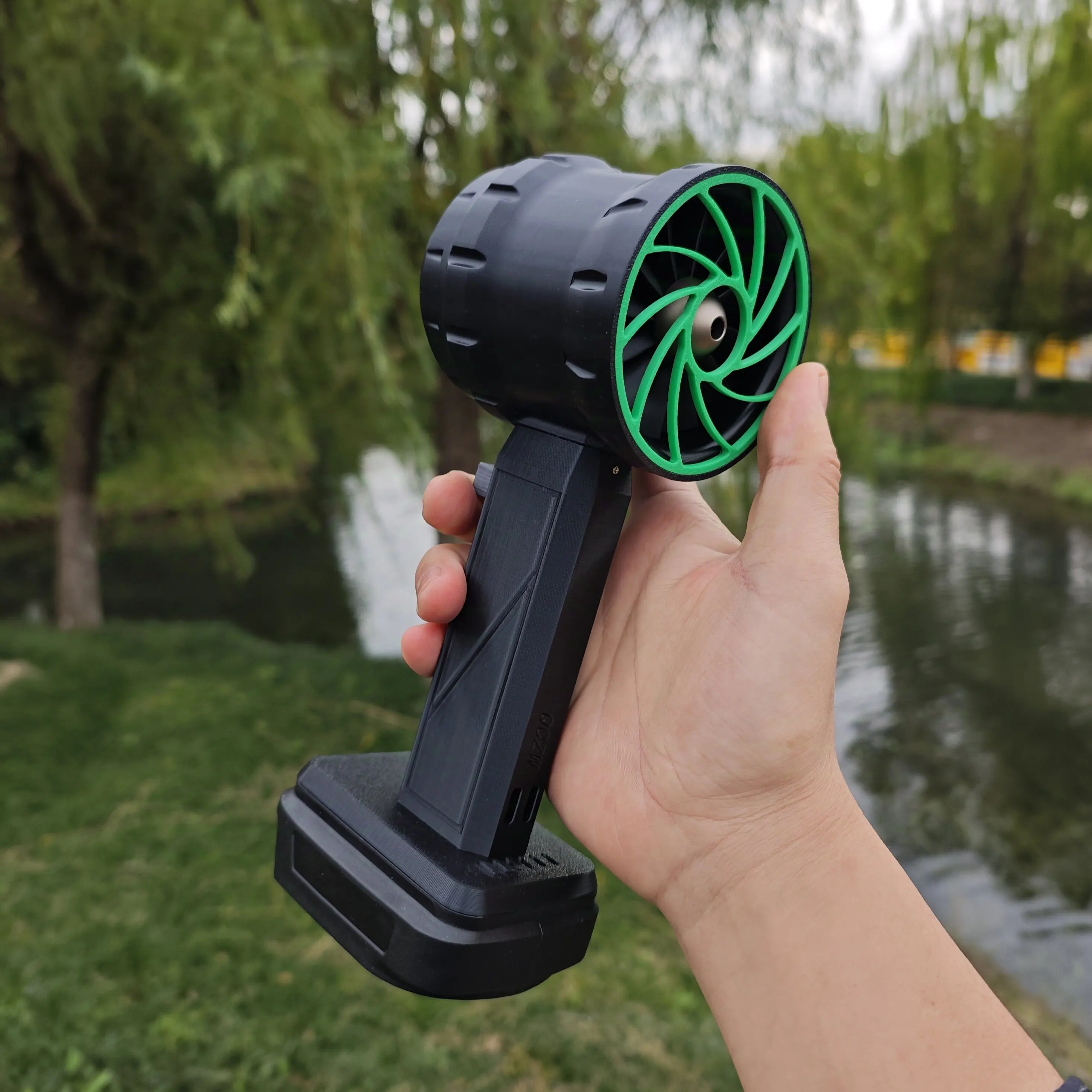 64mm Brushless Motor Turbojet Fan 2200g Thrust Rechargeable Jet Blower Car Wash Portable Power Cleaning Tool