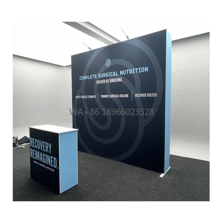 Custom Brand 10x10 Pop up Trade Show Booth Display Stand for Promotion Advertising