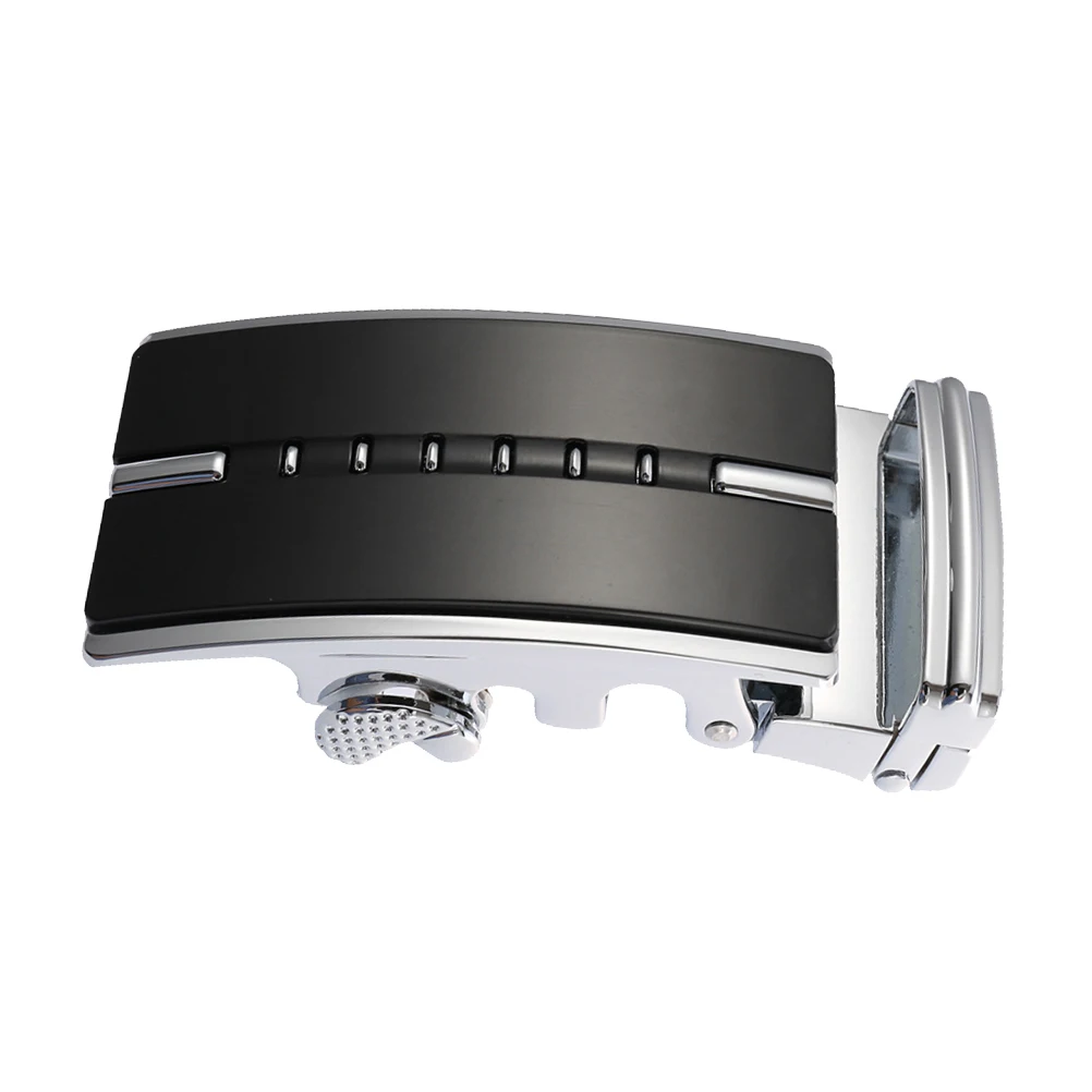 

Alloy Automatic Belt Scratch Resistant Men Accessories Easy Use Unique Fastener Ratchet Businessman Formal