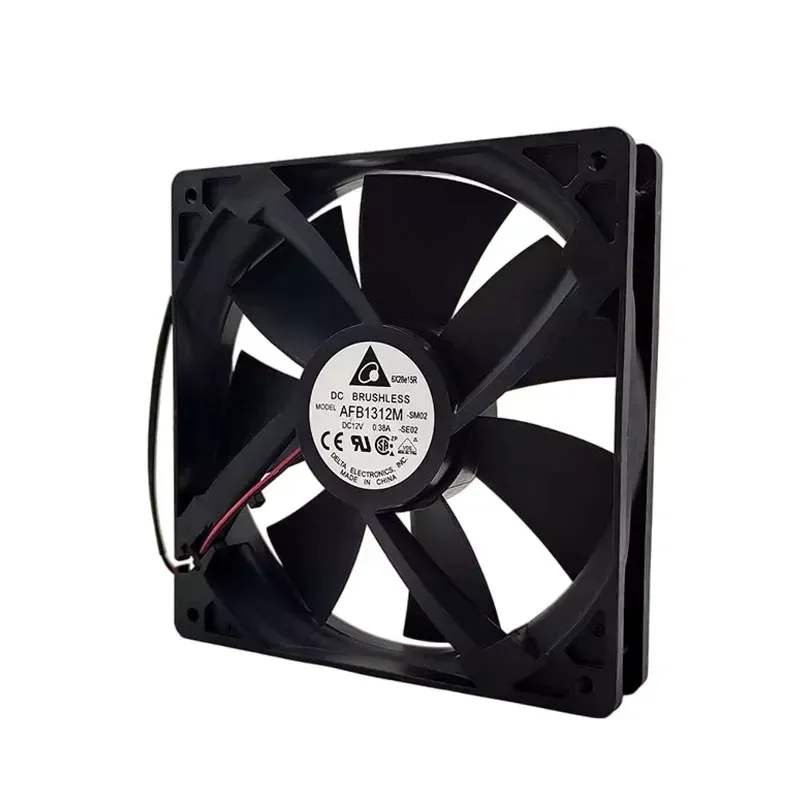 for Delta AFB1312M 13525 12V 0.38A Mine Dragon Power Supply 13CM Cooling Fan