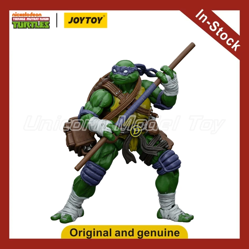 

In Stock Original JOYTOY TMNT-Donatello 1/18 Action Figures Anime Models Toys Gifts Collection