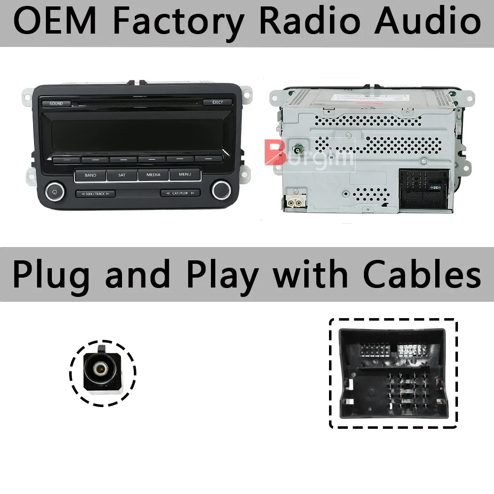 Car Radio Fascias Frame For Volkswagen VW Sharan 2010-2022 9 inch