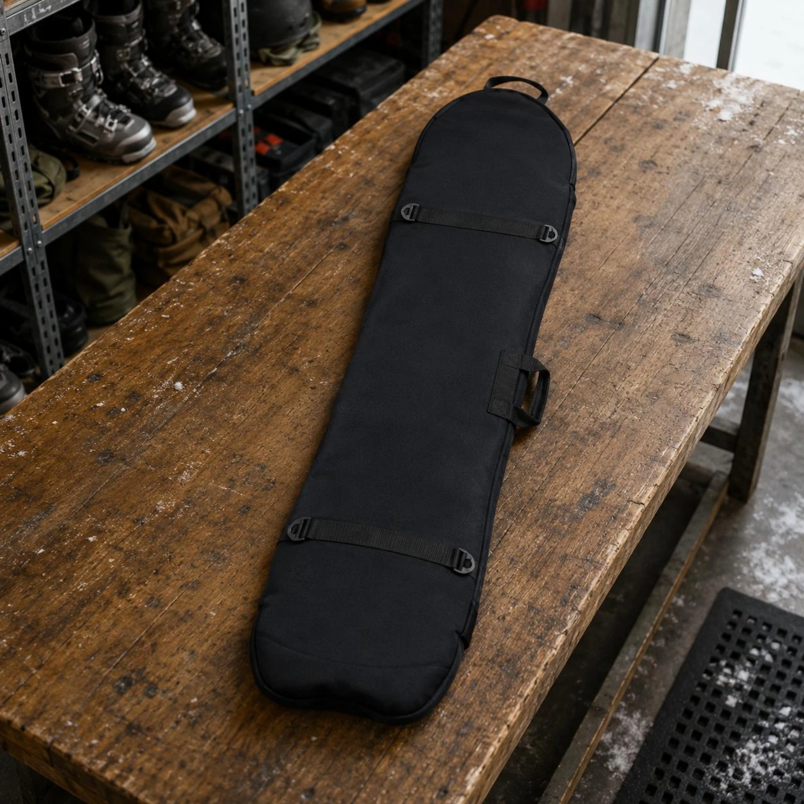 single-shoulder-snowboard-bag-black-padded-snowboard-bag-winter-sports-carrier-tapered-soft-fabric