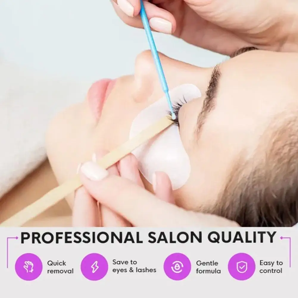 Novo 10g sabor de frutas removedor de cola de cílios estimulação zero remoção rápida extensões de cílios ferramentas fragrância cheiro creme maquiagem
