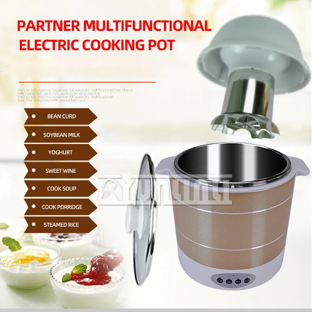 Household Tofu Pudding Machine Multifunctional Soybean Tofu Machine Fully Automatic Tofu Machine