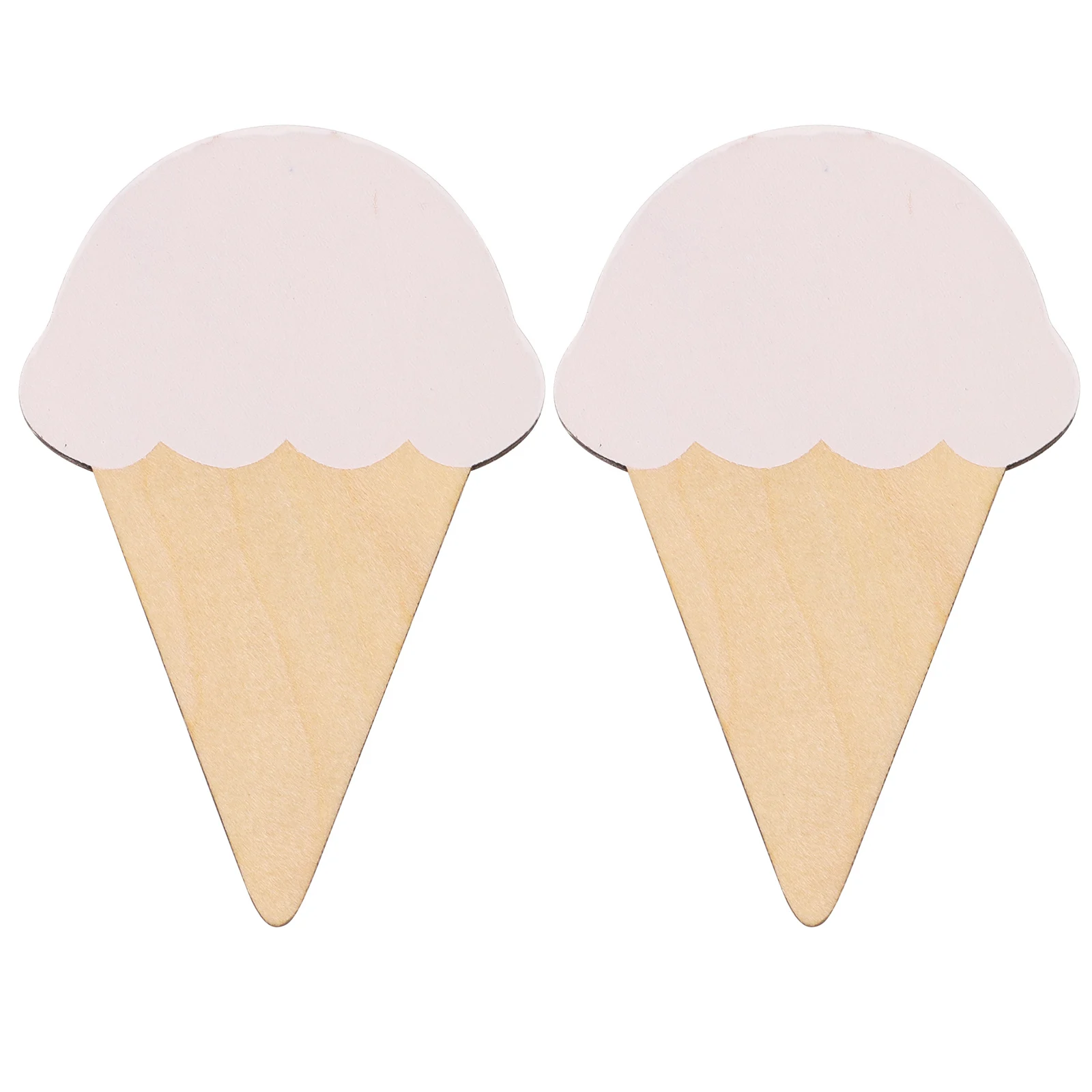 

Ice Cream Hooks 2 Sets Smooth No Burrs Kids Wall Holder Cartoon Cute Hangers Bedroom Decor Bathroom For Backpack Durability