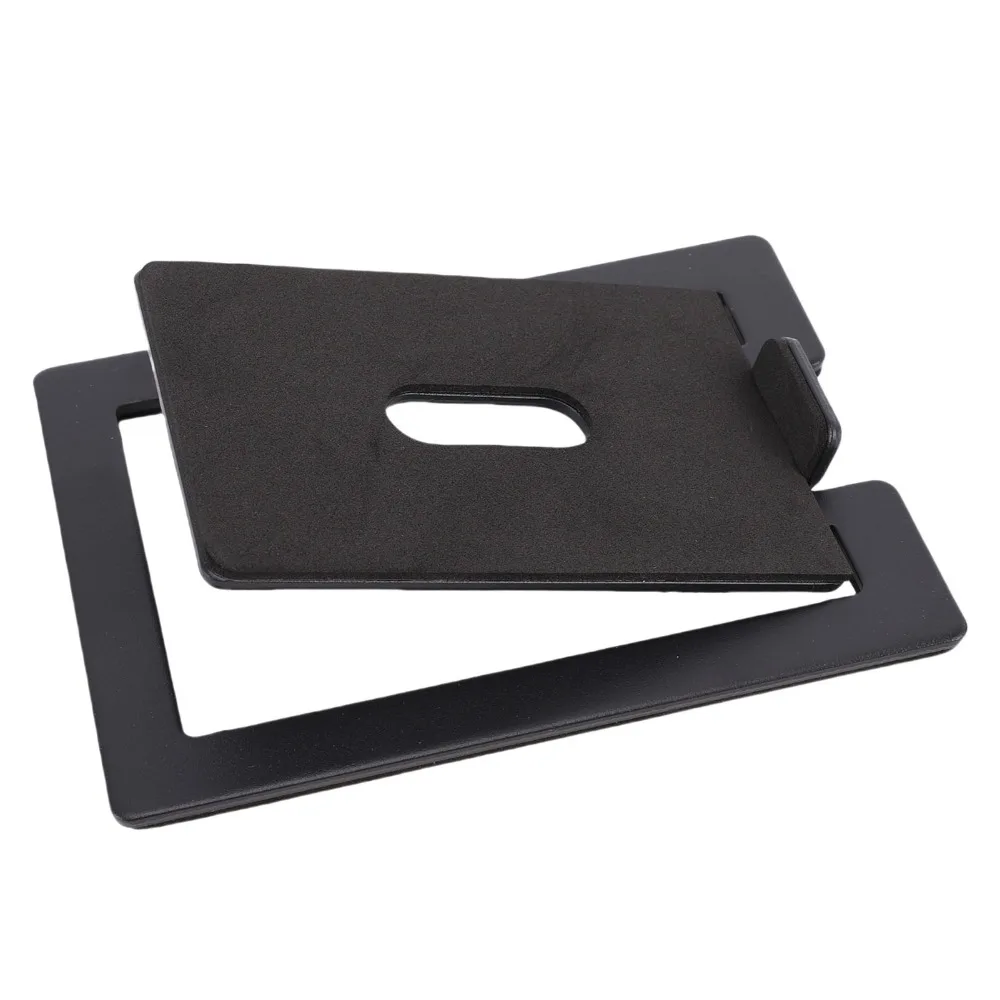 16 Degree Tilted Desktop Speaker Stand Anti Vibration 7.7lbs Weight Capacity Speaker Riser Reduces Resonance