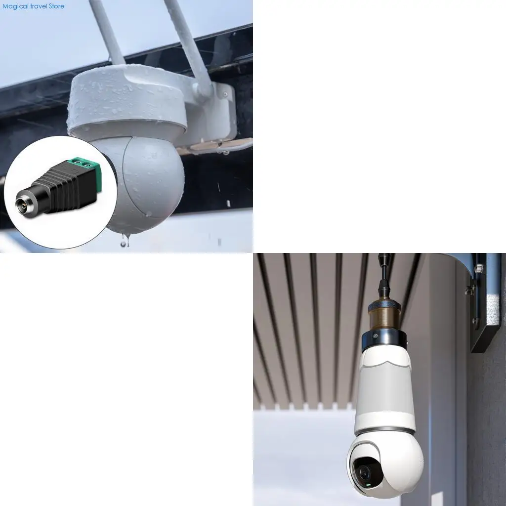 N2UB 10pcs Durability DC5521 Power Connectors For Home And Office Electronic Devices