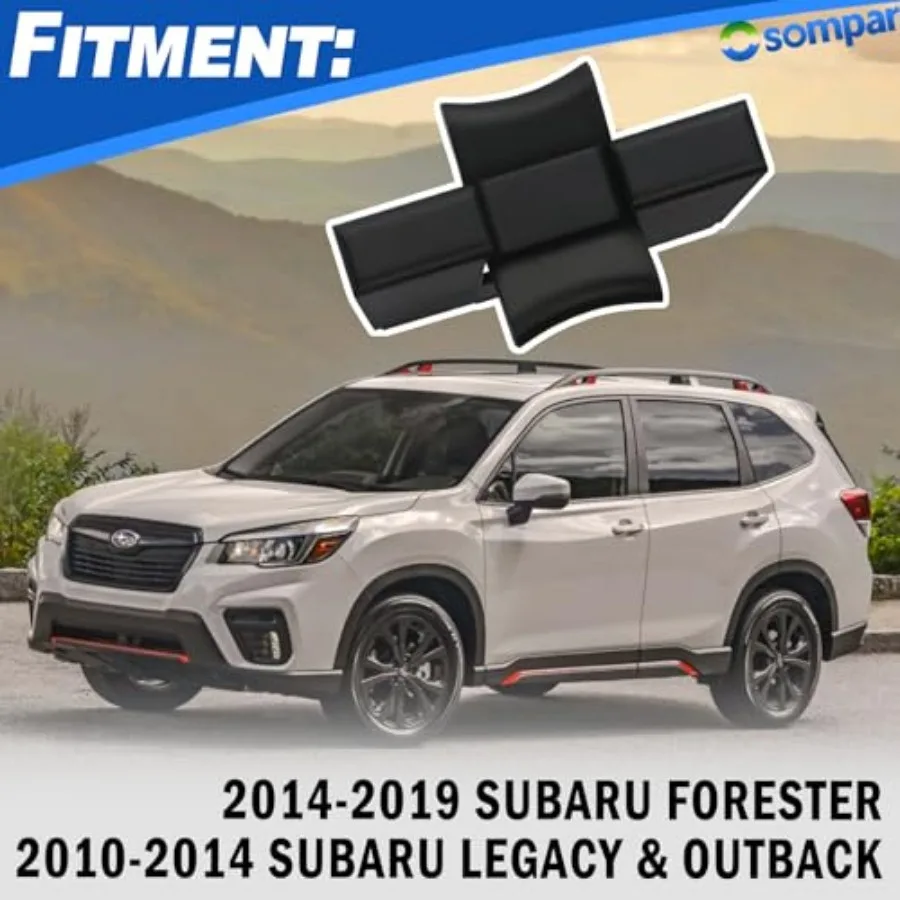 Center Console Cup Holder Insert Compatible with 2014 2015 2016 2017 2018 2019 Subaru Forester 2010 2011 2013 2014 Outback/Lega