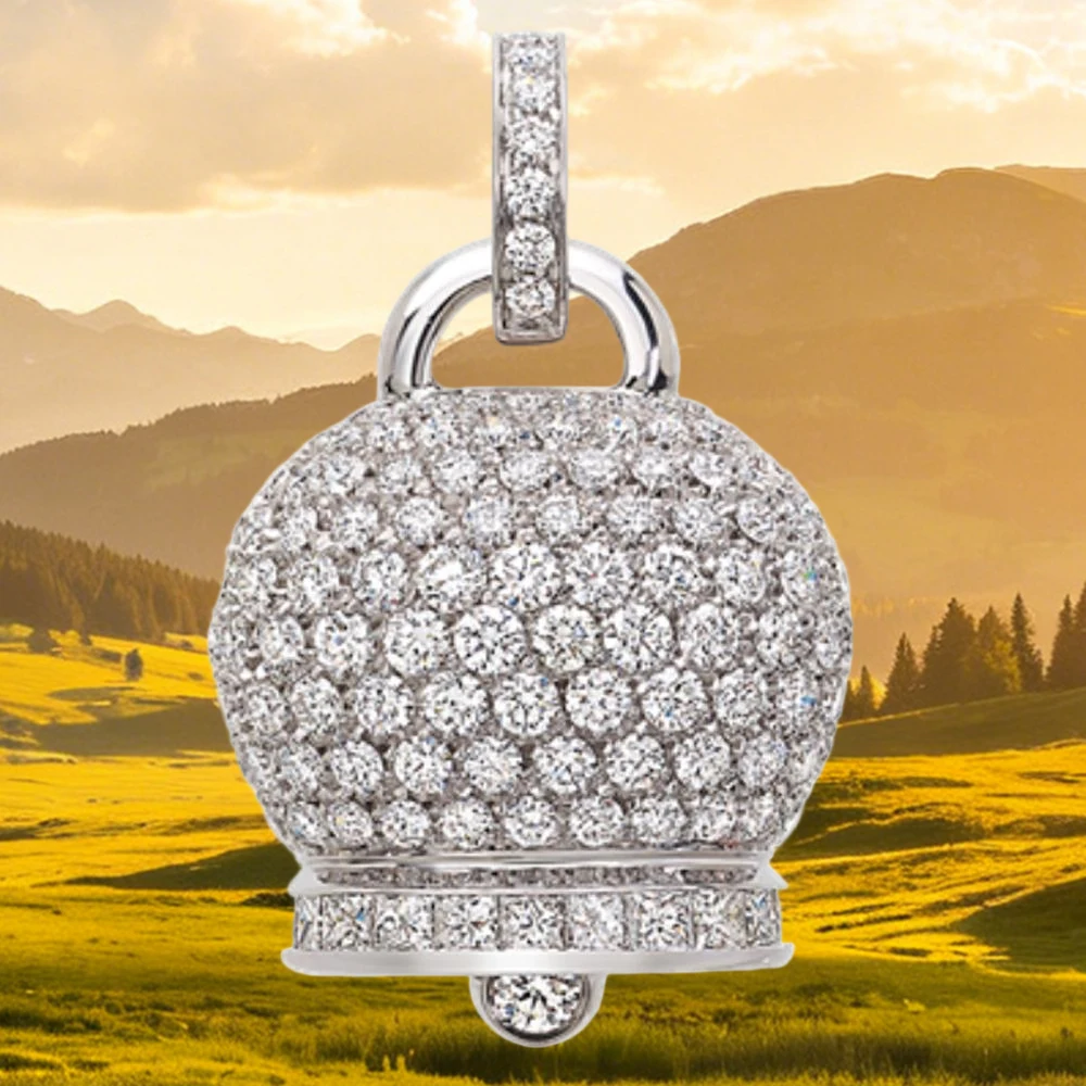 

Chanteclers 2026 New Luxury Pendant 925 Sterling Silver Gold Plated High-End Shiny Necklace for Women