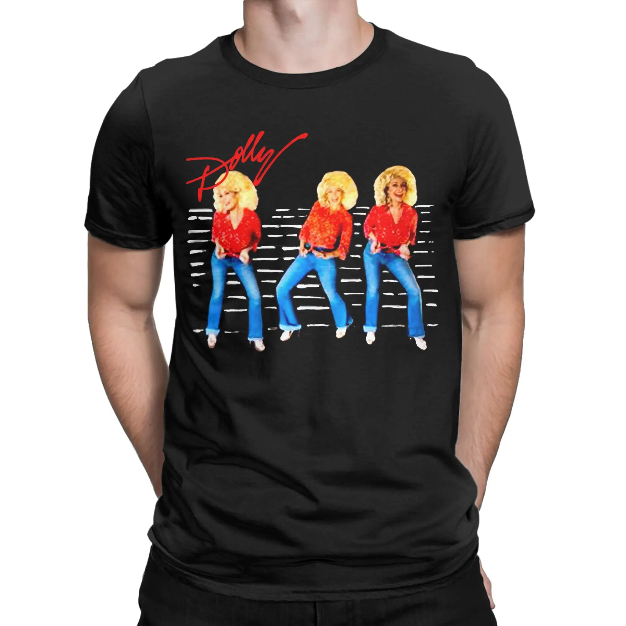 RIP Dolly Parton Printed T Shirt for Men Women  100% Cotton  Tee Shirt Clothing