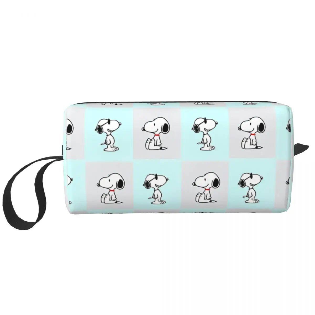 Snoopy Woodstock Walk Large Makeup Bag Beauty Pouch Travel Cosmetic Bags Storage Bag for Women