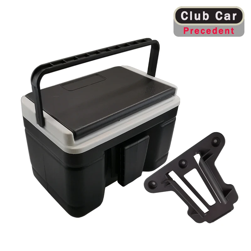 For Golf Cart Ice Cooler With Mounting Bracket Kit Caddy Fit Club Car Precedent Tempo And Onward OEM#102588101 #103886801