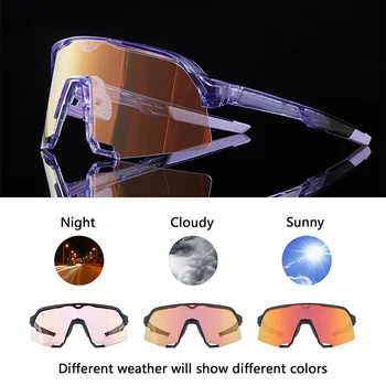 야외 스포츠 안경, 도로 산악 사이클링, 마라톤, 바람 및 먼지 보호 고글 장비, 자외선 차단 안경  Best5